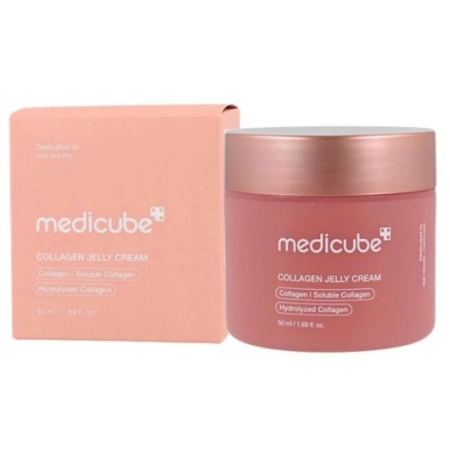 MEDICUBE COLLAGEN JELLY CREAM KREM-ŻEL UJĘDRNIAJĄCY DO TWARZY KOSMETYKI KOREAŃSKIE